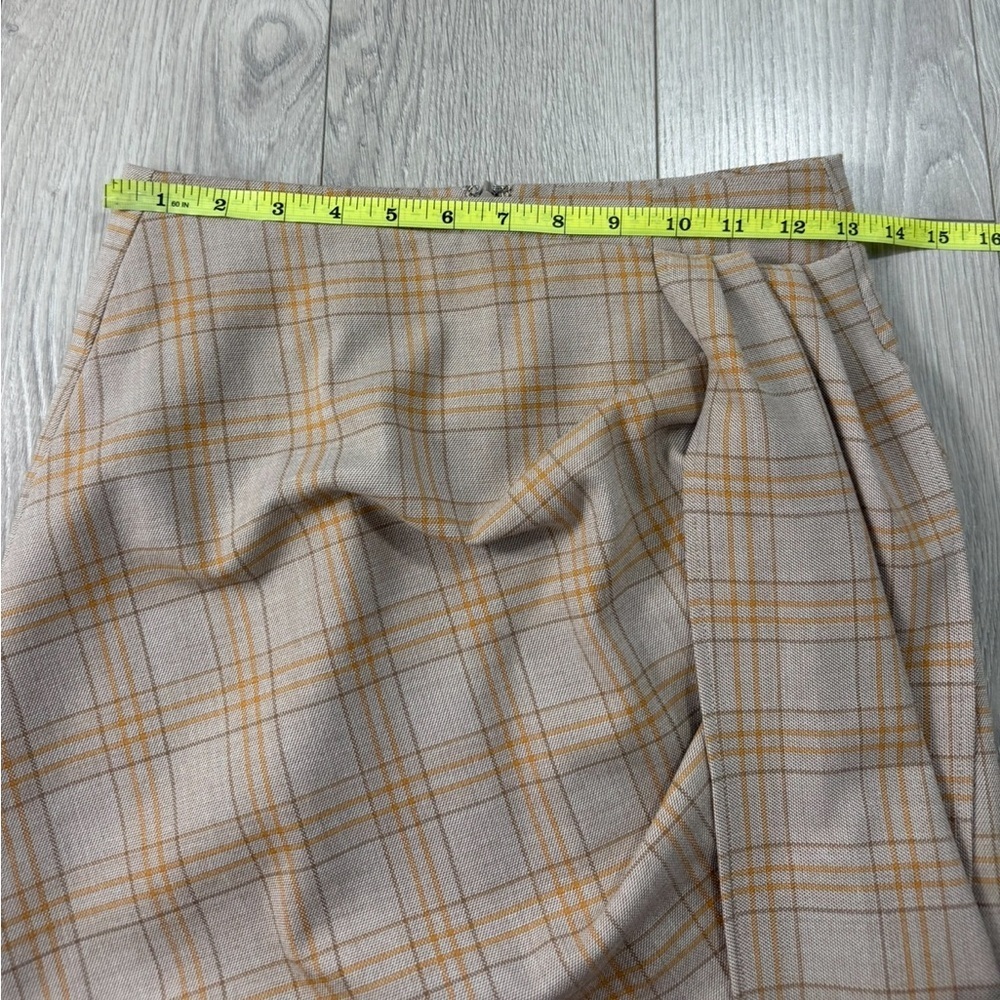 Viktoria & Woods Munich Plaid Wool Skirt Academia - Picture 10 of 11